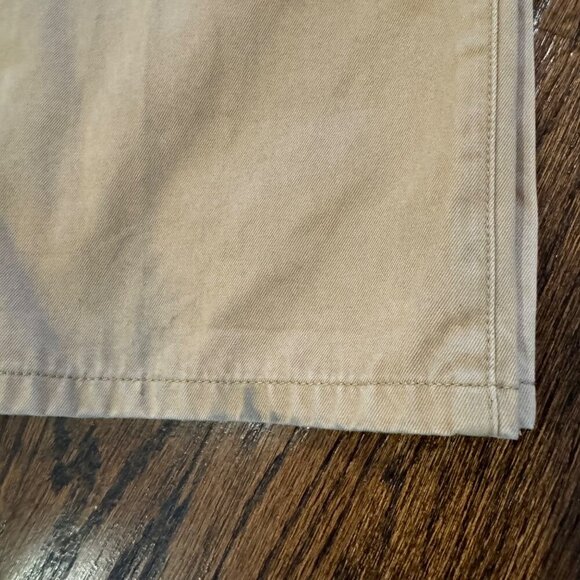 Peter Millar Mens 34 Khaki Tan Chino Pants Zip Fly Pima Cotton Business Casual - Picture 6 of 8